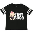 thumbnail image 3 of Inktastic Tiny Boss with Baby in Suit Girls Toddler T-Shirt, 3 of 5