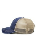 thumbnail image 5 of Outdoor Cap OC801 Pigment Dyed Cotton Twill Front Panels-Navy/Tea Stain, 5 of 8