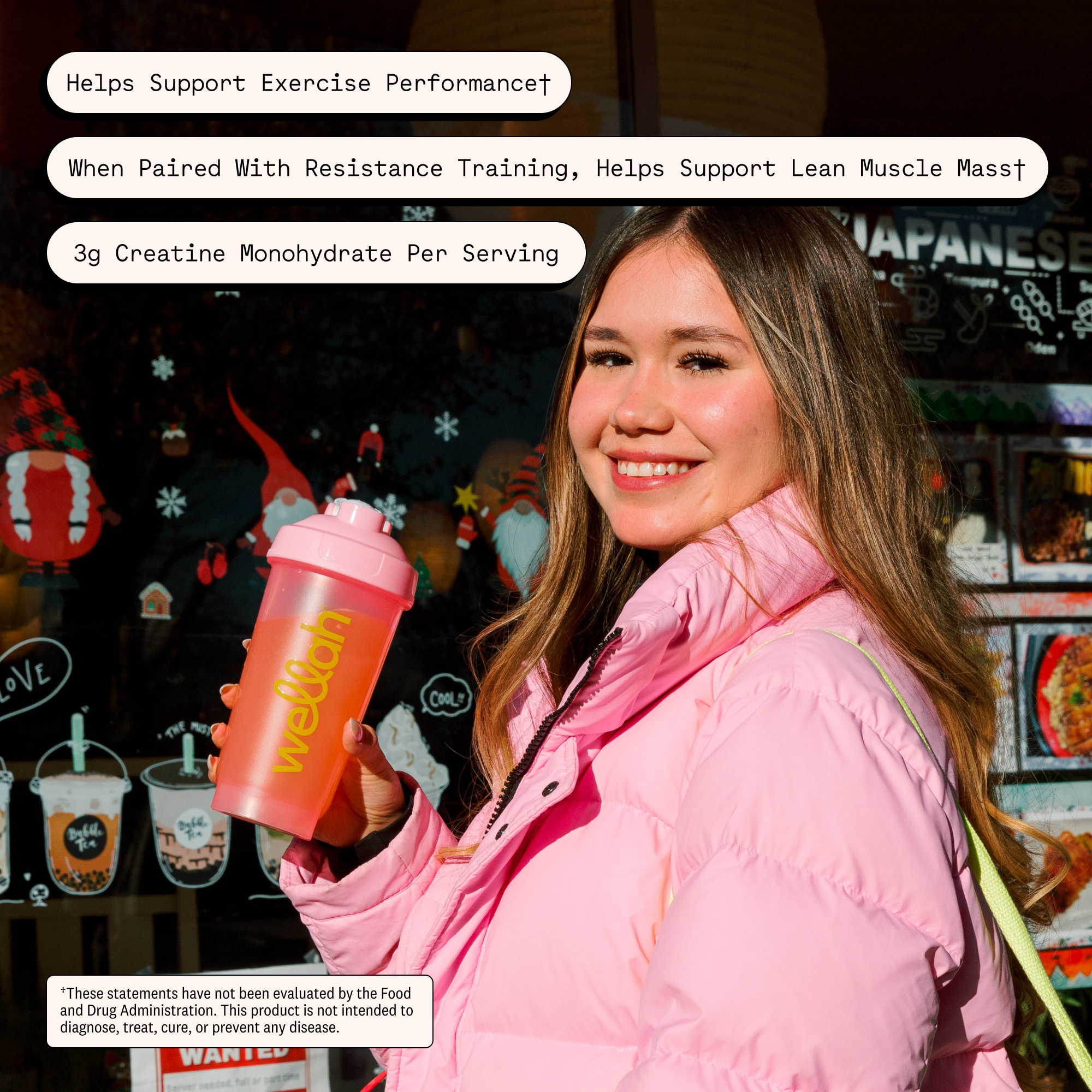 Wellah Creatina para Mujeres - Monohidrato de Creatina con Extracto de Diente de León y Arándano (50 porciones, Watermelon Slush) 5