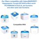 thumbnail image 3 of Filtros de agua automáticos para perros y gatos, 84 oz/25 L, dispensador de agua para perros, intercambio de resina de iones y carbón activado de coco para perros y gatos, 3 of 8