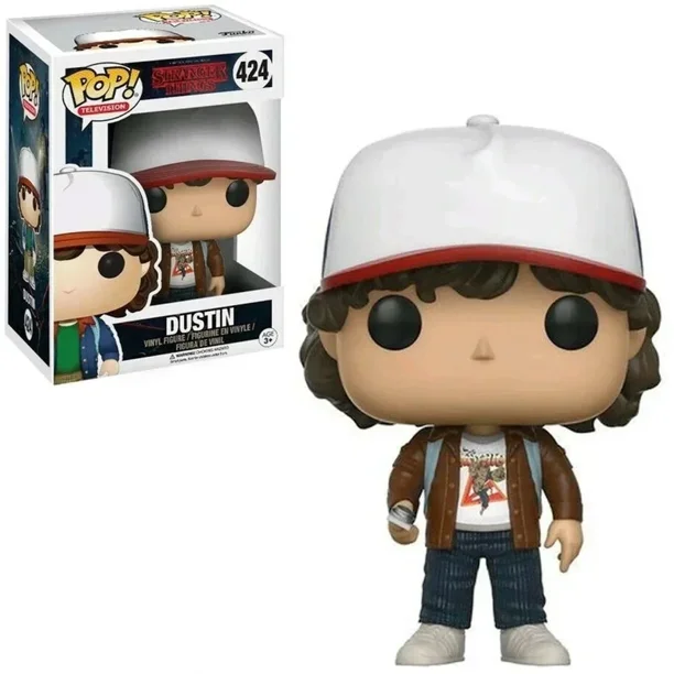 Funko Pop Stranger Figure Toys 675 Steve Robin 674# 922# Dustin 1240# EDDIE 1250# ONLY AT Collection Vinyl Figure Gifts Toy