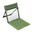 thumbnail image 1 of Chaise Pliante Compacte avec Dossier pour Camping, Voyage, Plage, Pique-Nique et Randonnée en Plein Air, Confort, 4 Pcs, 1 of 4