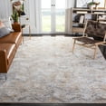thumbnail image 2 of SAFAVIEH Princeton Joandra Geometric Area Rug, Ivory/Grey, 6'7" x 6'7" Square, 2 of 8