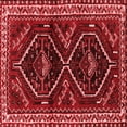 thumbnail image 1 of Ahgly Company Indoor Square Persian Red Traditional Area Rugs, 5' Square, 1 of 4