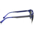 thumbnail image 3 of Rebecca Minkoff Carmine Rimmed Cateye Sunglasses 57mm Blue/Silver, 3 of 3