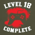 thumbnail image 3 of CafePress - Level 18 Complete 18Th Birthday T Shirt - Men's Classic Graphic Cotton T-Shirt, 3 of 4