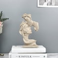 thumbnail image 4 of Estatua de pareja besándose de resina, adornos, amantes del beso, esculturas artísticas (piedra arenisca), 4 of 8