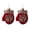 G, variant on Ruanlalo 2 Pcs Velvet Christmas Ornaments Shatterproof Glitter Sequins Flocked Bell/Candy Cane/Ice Isicle Hanging Decoration for Xmas Tree Holiday Home Party Decor