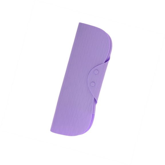 Vocoste 1 Pc Folding Heat Resistant Curling Iron Mat Purple