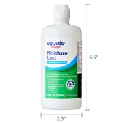 Equate Moisture Last Multi-Purpose Solution for Soft Contact Lenses, 24 fl oz (2x12 fl oz), Compare to Opti-Free Pure Moist