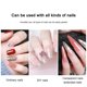 thumbnail image 5 of Pegamento Para Uñas Pegatina Impermeable Transpirable Pegatina Para Punta De Uñas Gelatina Goma Manicura Pegatina Doble Cara Transparente Pegatina Para Uñas 24 Cápsulas 50 Uds Moyic CE002328-00, 5 of 7