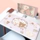thumbnail image 3 of Alfombrilla de ratón rosa de dibujos animados XXL Korilakkuma Rilakkuma, alfombrilla para teclado Kawaii de Anime, alfombrilla para ratón suave para juegos, alfombrilla de escritorio HD para ordenador, 3 of 5