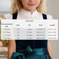 thumbnail image 3 of THDHVS Girls Shirts,Lace Flower Hollow Out Ruffle Trim Short Sleeve Crop Top Oktoberfest Wear for Girls,Girls Tops White 9-10 Years, 3 of 6