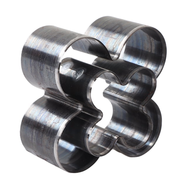 Troqueles de corte de cuero, 2 piezas Troqueles de corte de cuero con forma de flor Molde de corte de cuero con forma de flor Rendimiento inigualable