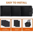thumbnail image 3 of Xrg Car Trunk Organizer with ulated Cooler Bag, Foldable & Waterproof Storage Organizer with Lid for SUV, Truck, Sedan - 4 Large Adjustable Compartments, Heavy Duty & Collapsible Design, 3 of 6