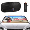 thumbnail image 1 of Ferdinand Sombrilla Solar para Auto - Protector de Parabrisas Plegable | Cortina Solar Delantero | Bloqueo UV y Aislamiento de Calor 133x73cm, 1 of 6