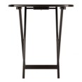 thumbnail image 2 of Winsome Cade 2-Pc Set Oversize Oblong Snack Table Coffe Finish, 2 of 6