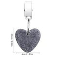 thumbnail image 2 of Tablecloth Counterweight Tablecloth Pendant Heart Shape Table Cover Counterweight Stone Table Counterweight Hanger With Metal Clip For Tablecloth Decoration Dinner Outdoor Picnic, 2 of 2