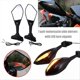 thumbnail image 5 of Motorcycle Side Mirror with Steering Indicator Light, 5 of 5