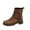 Brown, variant on TKYCMSUAKI High Heel Boots,Cowboy Boots for Women Mid Calf Dressy Western Boots Cowgirl Pull-On Tabs Pointy Toe Boot Fall Winter Boots Classic Short Boots