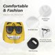 thumbnail image 4 of Balery Smiling With Sunglasses Pantalones cortos deportivos para mujer con forro y dos bolsillos, elásticos, para entrenamiento, gimnasio, yoga-Medium, 4 of 7