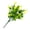 Yellow, variant on 1Pc Artificial Eucalyptus Bouquets, 14" Faux Boxwood Shrubs for Vase Filler, Fuchsia