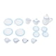 thumbnail image 2 of JUEGO DE TÉ EN MINIATURA, SET DE TÉ DE Casa de Muñecas Vívido Realista Simulación de 15 piezas para accesorios de Casa de muñecas, 2 of 7