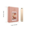 thumbnail image 3 of Emovendo Fujifilm Instax Mini Film Photo Album Polaroid Mini Pocket Size Album 64 Pockets Pink, 3 of 5