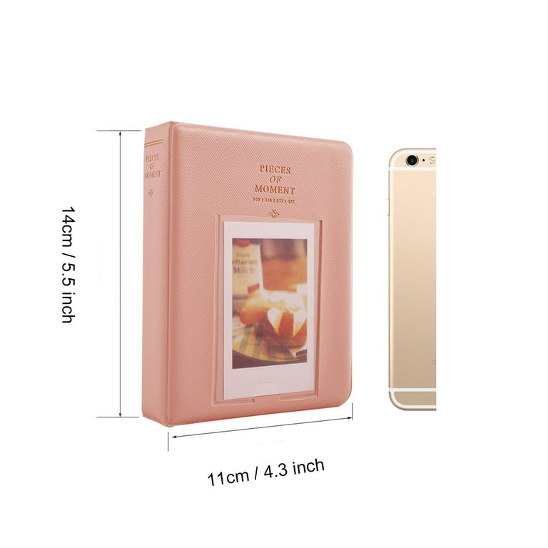 64 Pockets Fujifilm Instax Mini Photo Album- Pink