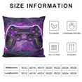 thumbnail image 5 of Nawypu Gaming Throw&nbsp;Pillow&nbsp;Cover for Boys Girls Game Cushion&nbsp;Cover Kids 3D Gaming Geometric Pillow Cover Gamer Decorative Pillow Cover, 5 of 5