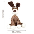 thumbnail image 2 of Durable Cotton Rope Dog Toy with Squeaker - Chew Resistant Molar Dental Chew for Aggressive Chewers, 2 of 6