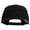 Black, variant on US Marine Corps Seal Embroidered 6 Panel Structured Cotton Twill Cap Made in USA - Red OSFM