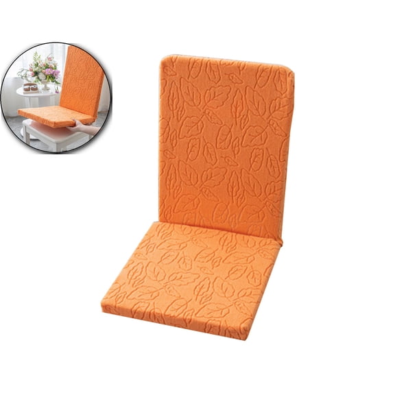 Stretch Fitted Chair Cover with Built-in Cushion – Seat & Back Cover for Dining Chairs – Universal Fit for Home, Wedding, Hotel – Wrinkle-Resistant & Machine Washable
