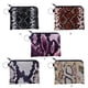 thumbnail image 3 of Qarigey Monedero Chang impermeable con patrón de serpentina, estilo bohemio, monederos, capa interior gruesa, billetera pequeña, accesorio para mujer, Carteras lqb3025 Qarigey AP009665-01B, 3 of 6