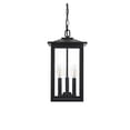 thumbnail image 2 of Elegant Lighting Carlisle 7 inch Outdoor Pendant in Black, 2 of 8
