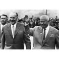 thumbnail image 2 of Soviet Premier Nikita Khrushchev With Hungarian Premier Janos Kadar History (24 x 18), 2 of 2