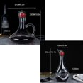 thumbnail image 3 of Carafe Créative à Carafe Rapide pour Whisky avec Bouchon en Forme de Pomme Accessoires de Bar à Domicile Bouteille à Bec Incliné, 3 of 5