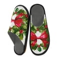 thumbnail image 2 of IAUYY Memory Foam House Slippers Suitable for Both Men and Women. Comfortable, Anti-Slip Plush Flat-Bottomed Slippers The Best Holiday Gift Central Embellishment Morning Light, 2 of 9