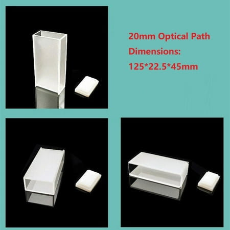 

Chemical-Resistant quartz cuvette forSpectrophotometer optical path 5mm-50mm