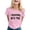 Pink, variant on Women Mom's Favorite Day Family Humor T Shirt Women Work Casual Workout T Shirts Women Fitted T Shirts Women, Size XL