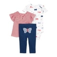 thumbnail image 1 of Conjunto Carter's Child of Mine Talla 0-3 M Con Estampado de Mariposa para Niña Multicolor, 1 of 4