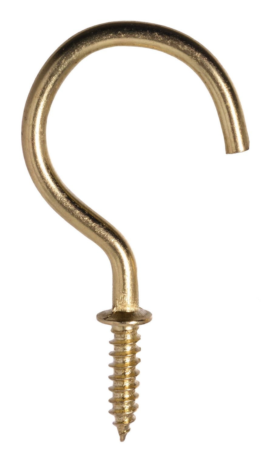 Hardware Essentials 1 1/4" Brass Cup Hook
