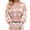 Pink, variant on Vedolay Women's Sweater 2023 Long Sleeve Ribbed Knit Loose Oversized Pullover Sweaters,Khaki S