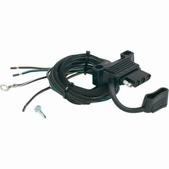 Hopkins Towing Solutions 43623 Endurance 4 Wire Flat Wiring Connector - 4 ft., Model No. 48030