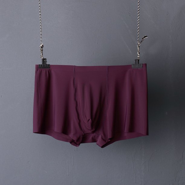 Ropa interior para hombre, bóxers, para jóvenes, de una pieza, suaves, sexys, transpirables, de talla grande, pantalones de cuatro esquinas