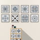 thumbnail image 3 of Pegatinas de suelo esmerilado con diseño de azulejos de estilo europeo para renovación de escritorios y cocinas, pegatinas de pared resistentes al desgaste, 3 of 4