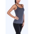 thumbnail image 3 of RUNNING GIRL Yoga Tank Tops for Women Built in Shelf Bra Strappy Back Activewear Workout Compression Tops, 3 of 7