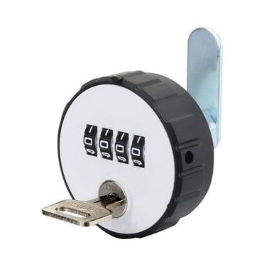 NUOLUX Digit Key Double Lock Cylinder Lock for File Cabinet Drawer Lock