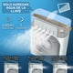 thumbnail image 2 of Enfriador de aire Zinker 600ml ventilador Evaporativo Portatil LED con 6 aspersores, 2 of 8