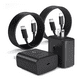 thumbnail image 1 of "Cargador Tipo C De 45w Para Samsung S23 S24 Ultra 2 Piezas negros ", 1 of 5